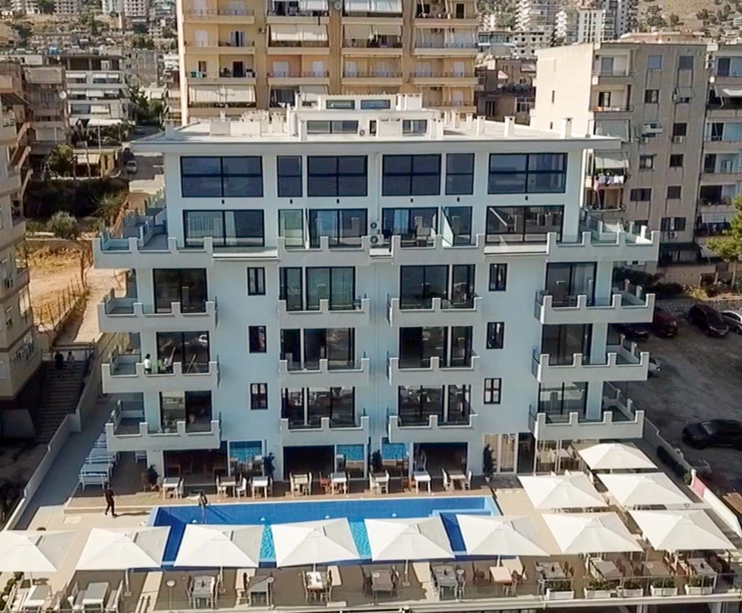 Matias Apartments Sarande Exterior photo
